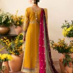 Ayesha’s Mustard Wedding Dress