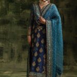 Ayesha’s Navy Blue Party Dress