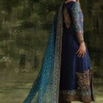 Ayesha’s Navy Blue Party Dress 2