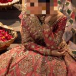 Ayesha’s Opulent Deep Rose Party Dress 1