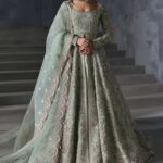 Ayesha’s Pastel Green Bridal Dress