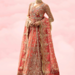 Ayesha’s Peach Coral Wedding Dress 2