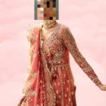 Ayesha’s Peach Coral Wedding Dress 3