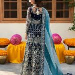 Ayesha’s Peacock Blue Wedding Dress