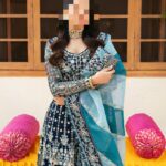 Ayesha’s Peacock Blue Wedding Dress 2