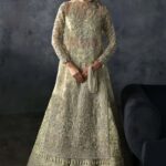 Ayesha’s Pistachio Gold Bridal Dress 1