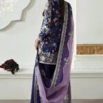 Ayesha's Plum Lavender Party Dress 3