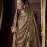 Ayesha’s Poised Bronze Taupe Bridal Dress 1