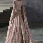 Ayesha’s Poised Vintage Pink Bridal Dress 1