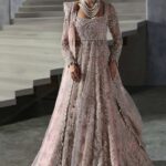 Ayesha’s Poised Vintage Pink Bridal Dress