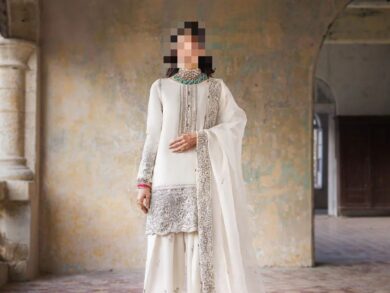 Ayesha’s Pure White Party Dress 3