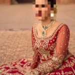 Ayesha’s Radiant Maroon Bridal Dress