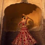 Ayesha’s Radiant Maroon Bridal Dress 4