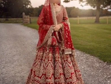 Ayesha’s Red Bridal Dress