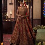 Ayesha’s Refined Rust Red Bridal Dress