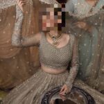 Ayesha’s Regal Beige Gold Party Dress 3