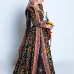 Ayesha’s Regal Black & Gold Party Dress 2