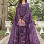 Ayesha’s Royal Purple Party Dress