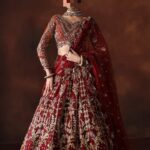 Ayesha’s Royal Wine Bridal Dress 3