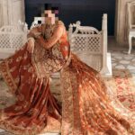 Ayesha’s Rust Orange Party Dress 3