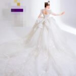 Ayesha’s Silver Blue & Crystal White Bridal Dress 2