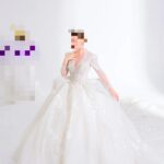 Ayesha’s Silver Blue & Crystal White Bridal Dress 3