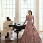 Ayesha’s Soft Rose Gold Pink Bridal Dress