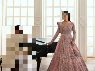 Ayesha’s Soft Rose Gold Pink Bridal Dress Ayesha’s Soft Rose Gold Pink Bridal Dress