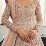 Ayesha’s Soft Rose Gold Pink Bridal Dress 4