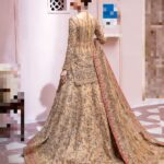 Ayesha’s Timeless Antique Gold Bridal Dress 1