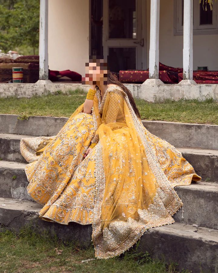 Ayesha’s Vibrant Marigold Yellow Bridal Dress 3 Ayesha’s Vibrant Marigold Yellow Bridal Dress 3