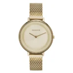 Bold Skagen Ditte Gold Mesh Watch — 053