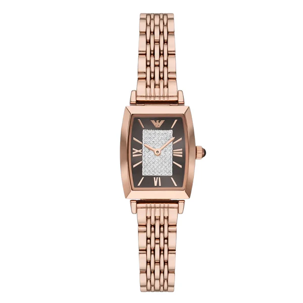 Elegant Emporio Armani Rose Gold Watch — 045 Elegant Emporio Armani Rose Gold Watch — 045