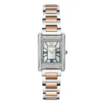 Graceful Emporio Armani Genni Two-Tone Watch — 046