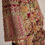 Ayesha’s Deep Garnet Party Dress 1