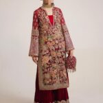 Ayesha’s Deep Garnet Party Dress