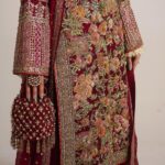 Ayesha’s Deep Garnet Party Dress 3