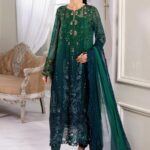 Ayesha’s Deep Jade Evening Party Dress