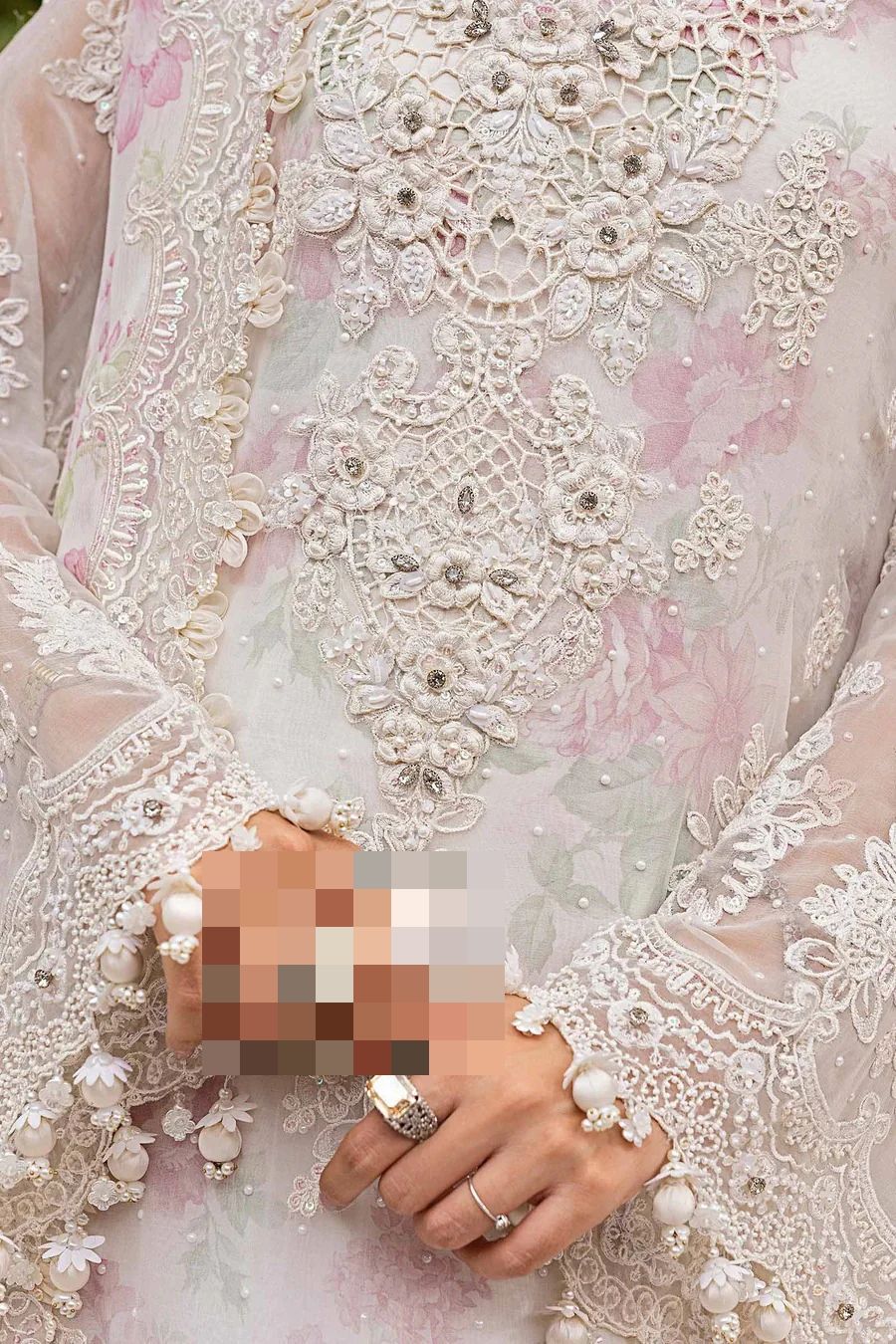 Ayesha’s Ivory Blossom Party Dress 1 Ayesha’s Ivory Blossom Party Dress 1