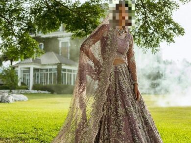 Ayesha’s Vintage Lilac Party Dress