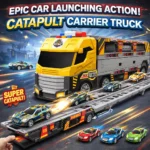 Catapult Construction Carrier Truck Set for Kids