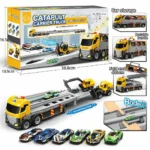 Catapult Construction Carrier Truck Set for Kids 2