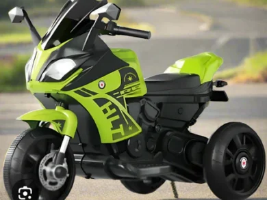 Kids Electric Ride-On Motorcycle with Light and Sound