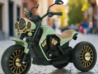 Rechargeable Ride-On Bike with Light and Sound