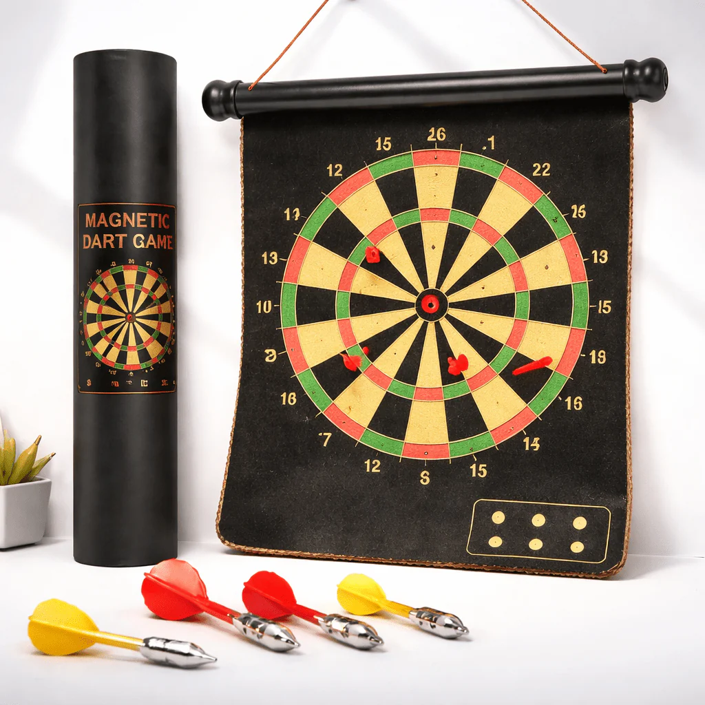 Roll-Up Dart Board Set with Soft Darts Roll-Up Dart Board Set with Soft Darts