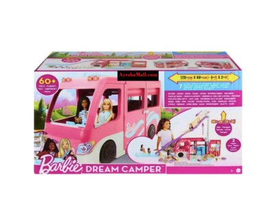 AdventureTrail Barbie Dream Camper Playset – HCD46 (60+ Pieces)