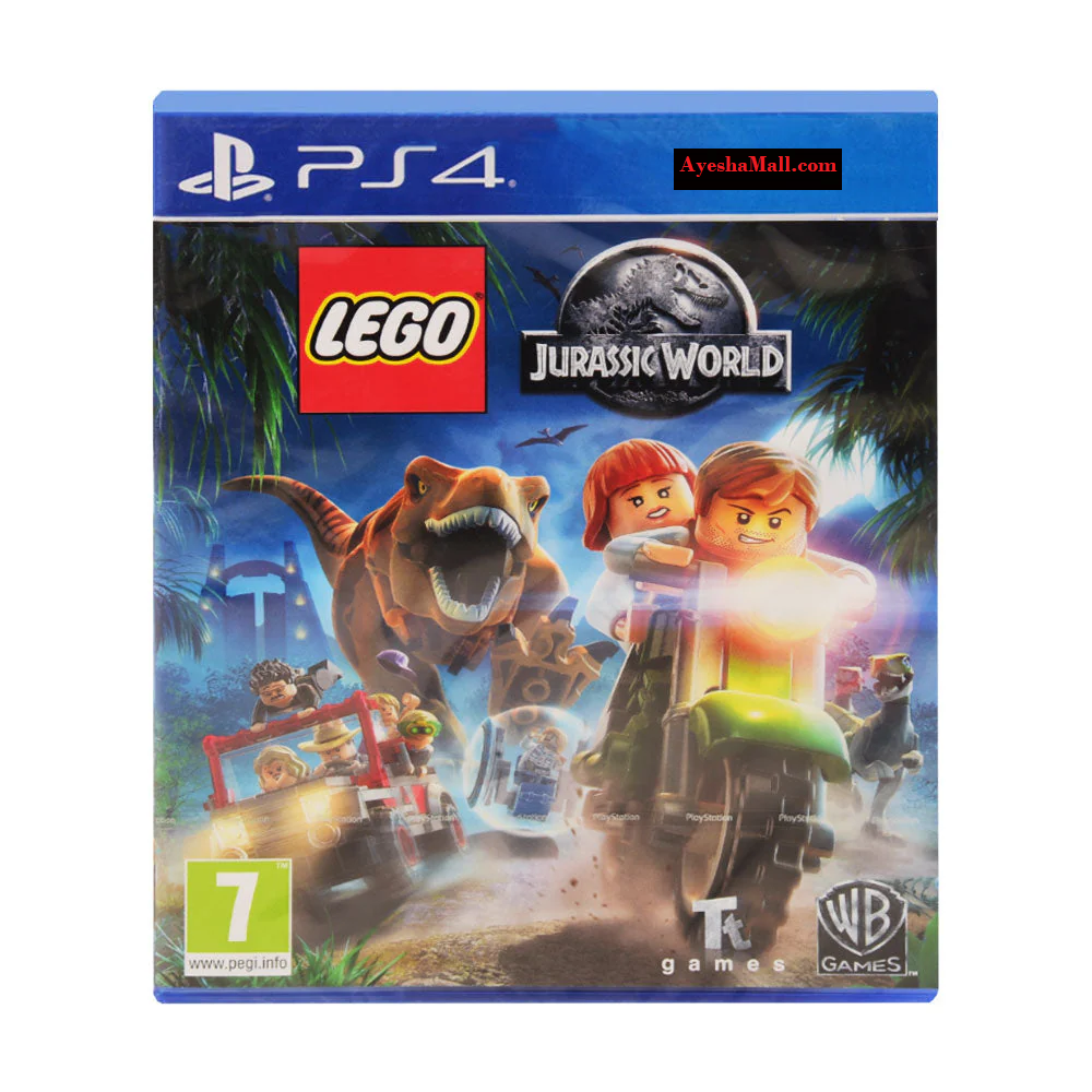 DinoAdventure LEGO Jurassic World PS4 Game Disc DinoAdventure LEGO Jurassic World PS4 Game Disc