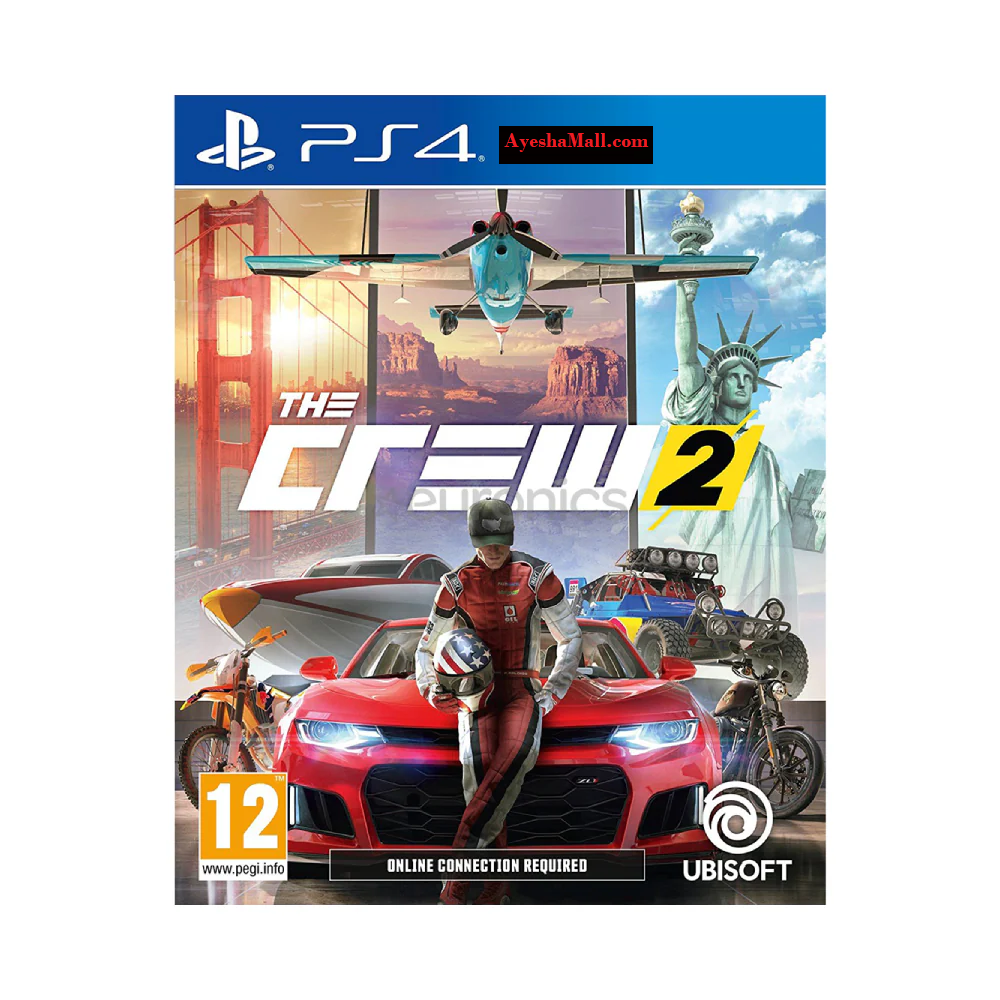 SpeedNation The Crew 2 PS4 Game Disc SpeedNation The Crew 2 PS4 Game Disc