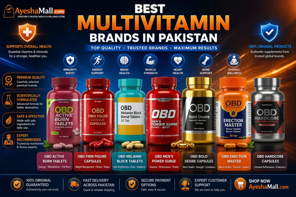 Best Multivitamin Brands in Pakistan