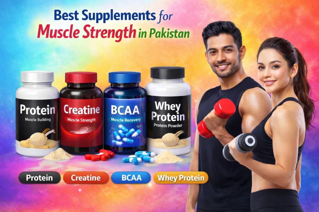 Best Supplements for Muscle Strength in Pakistan